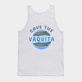 Save The Vaquita day July 7th for sea lovers Tank Top